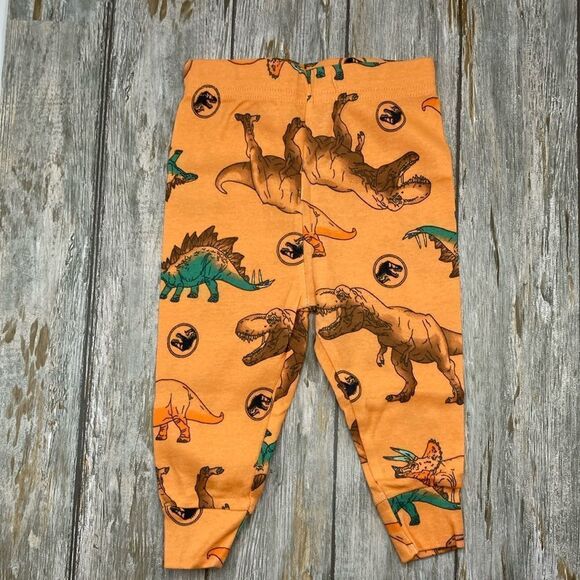 Batman & Dinosaur Snug Fit Short Sleeve Pajamas 2, 2-Piece Sets Size 12M - Picture 4 of 13